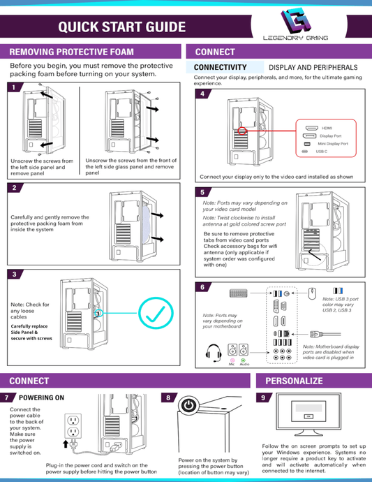 Getting Started With Your New Legendary Gaming PC - Legendary Gaming