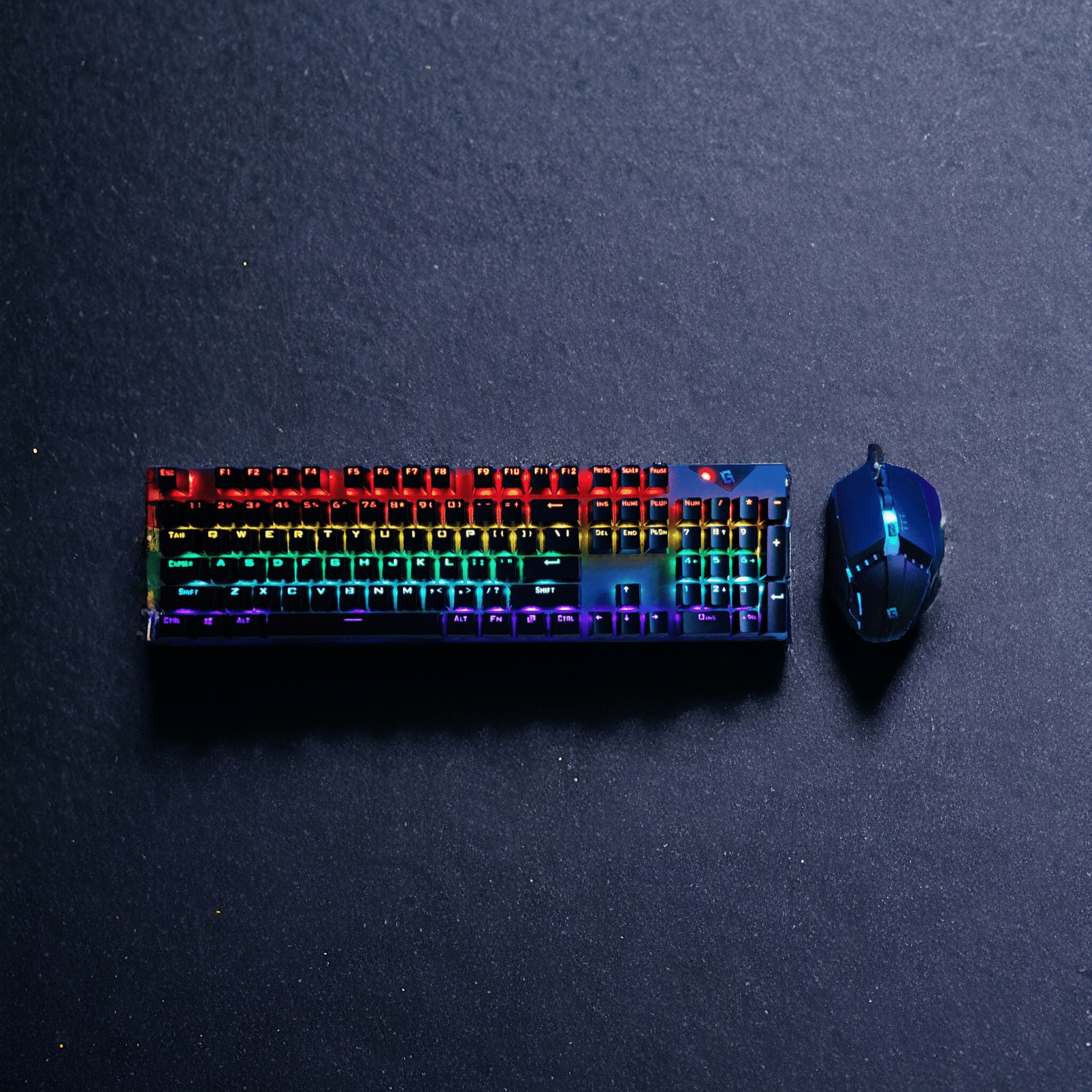 Mechanical Keyboard & Mouse Gaming Combo - Legendary Gaming